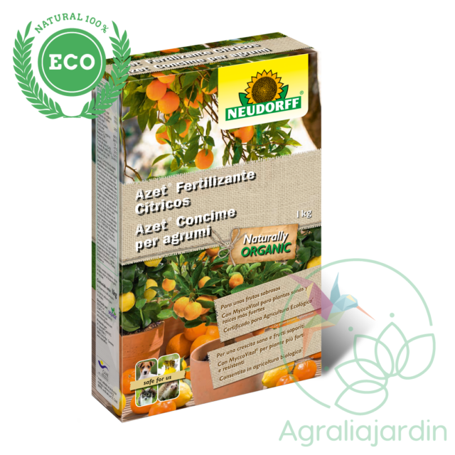 AZET Fertilizante natural para Cítricos de Neudorff 1kg