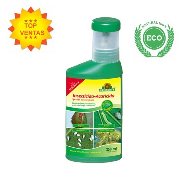 Insecticida acaricida Spruzit concentrado ecológico Neudorff 250ml