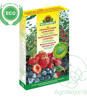 AZET Fertilizante especial Fresas y Arándanos de Neudorff 1Kg