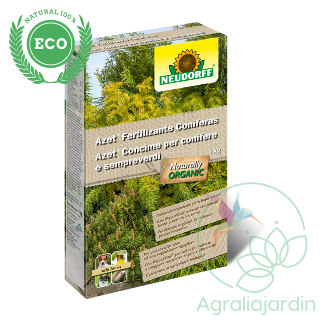 AZET Fertilizante natural para Coníferas de Neudorff 1Kg