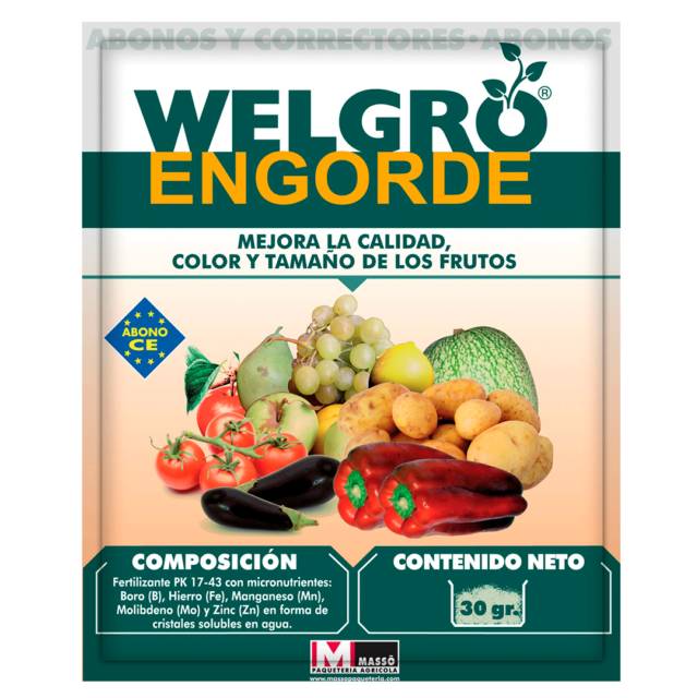 Welgro Engorde 30 gr