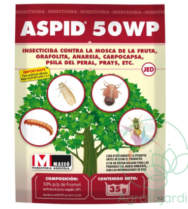 Aspid 50 WP 35 gr: Insecticida de Amplio Espectro