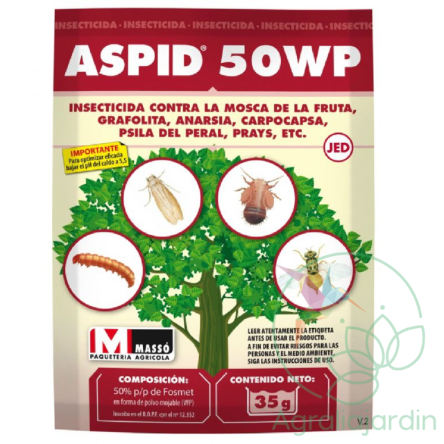 Aspid 50 WP 35 gr: Insecticida de Amplio Espectro