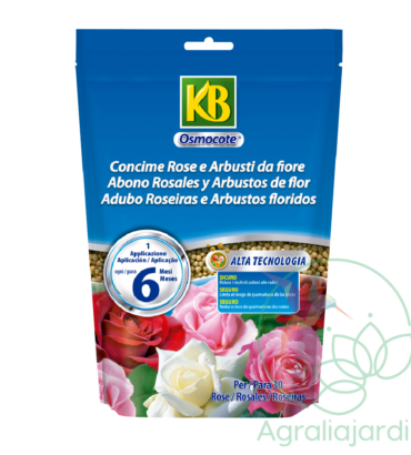KB Osmocote Rosales y Arbustos de flor 750 gr