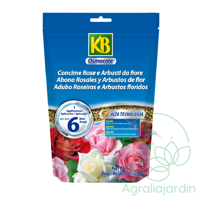 KB Osmocote Rosales y Arbustos de flor 750 gr