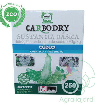 MASSOGREEN CARBODRY 250g