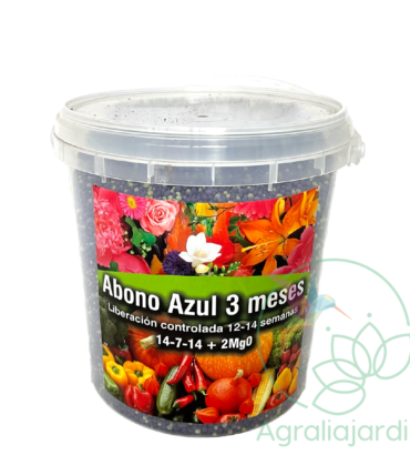 Abono azul 3 meses liberación controlada cubo 5 Kg
