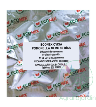 Feromona Econex CYDIA POMONELLA 10 mg 90 días