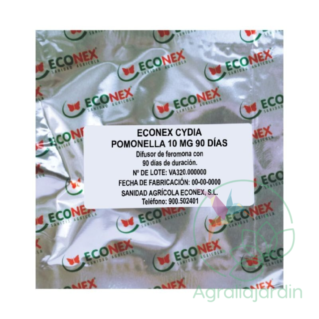Feromona Econex CYDIA POMONELLA 10 mg 90 días