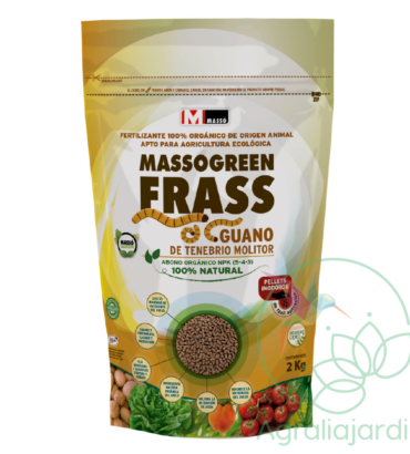 Massogreen FRASS Guano de Tenebrio Molitor