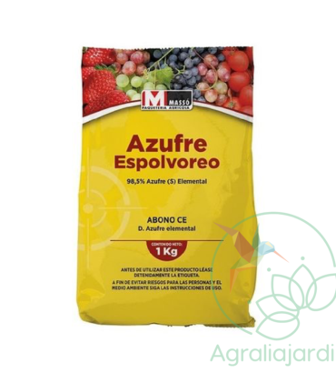 Azufre espolvoreo 1 Kg