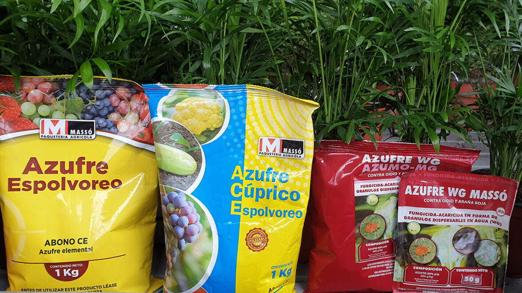 Usos del azufre en la agricultura