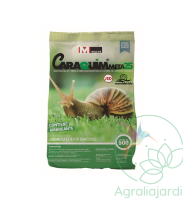 Molusquicida CARAQUIM META 2,5 envase 500 g Masso