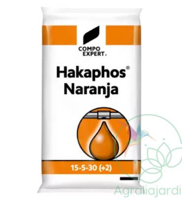 Abono para fertirriego Hakaphos Naranja Compo Expert 15-5-30 saco de 25 Kg