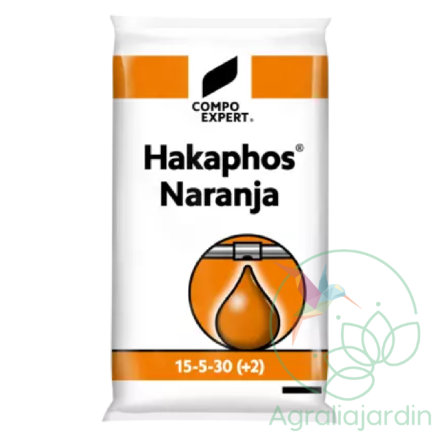 Abono para fertirriego Hakaphos Naranja Compo Expert 15-5-30 saco de 25 Kg