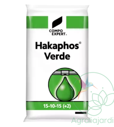 Abono para fertirriego Hakaphos Verde Compo Expert 15-10-15 saco de 25 Kg
