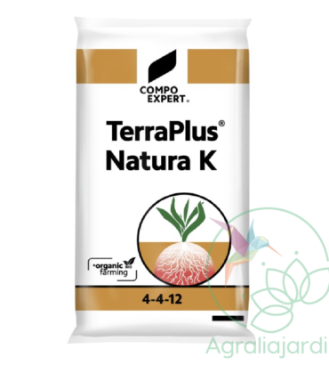 TerraPlus Natura K 4-4-12 saco 25 Kg Compo Expert