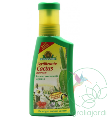 Fertilizante líquido para Cactus BioTrissol de Neudorff 250 ml