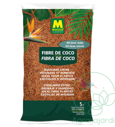 Fibra de coco Massó 5 litros