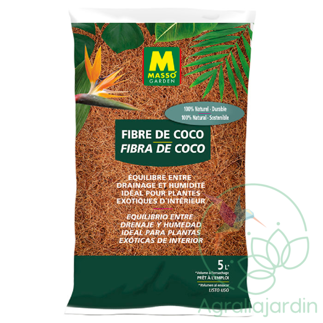 Fibra de coco Massó 5 litros