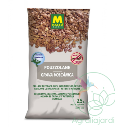 Grava volcánica Masó 2,5 litros