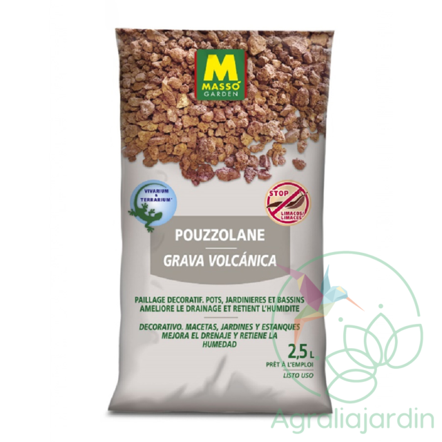 Grava volcánica Masó 2,5 litros