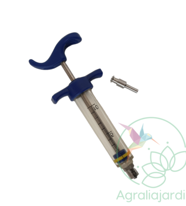 Jeringa con antirretorno para Ynject ENDOTERAPIA