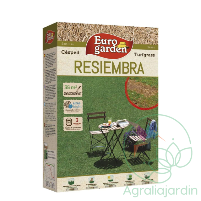 Césped Resiembra 1 Kg Eurogarden