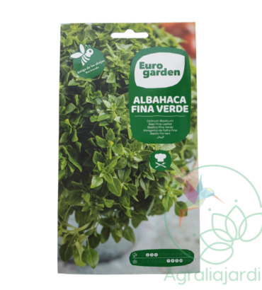 Semilla de albahaca fina verde Eurogarden
