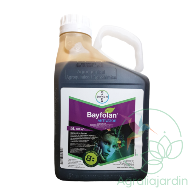 Abono natural con aminoácidos Bayfolan Aktivator 5 L de Bayer