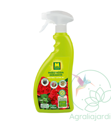 Pistola insecticida sistémico para GERANIOS Massó Garden 750 ml