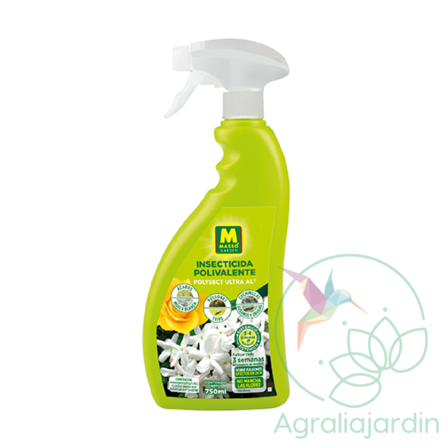 Pistola insecticida polivalente sistémico 750 ml Massó Garden