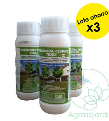 Herbicida selectivo de hoja ancha TIDEX 500 cc Pack ahorro 3 unidades