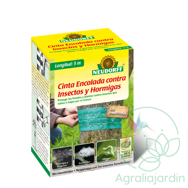 Cinta Encolada Contra Insectos y Hormigas Neudorff 5 m