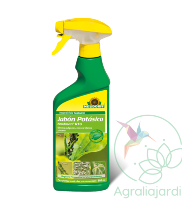 Insecticida Natural Jabón Potásico Neudosan RTU Neudorff 500 ml
