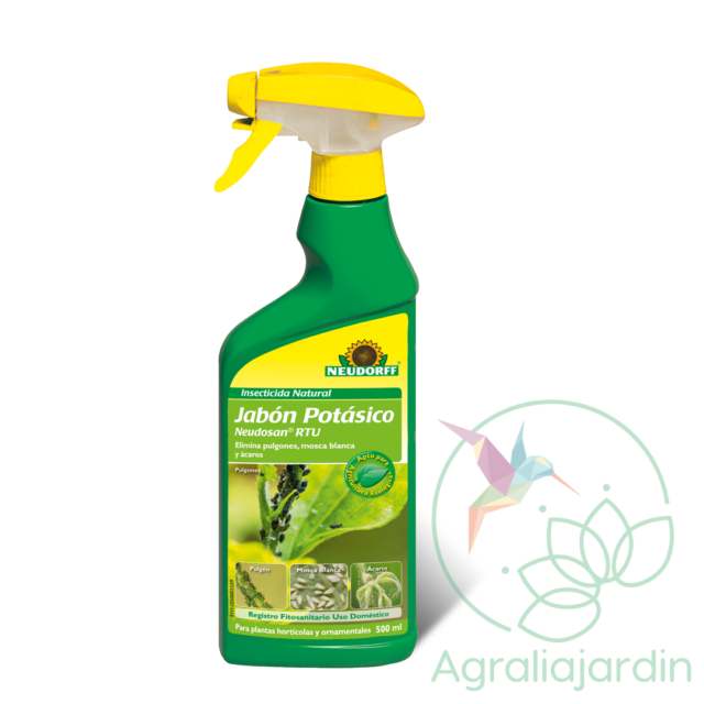 Insecticida Natural Jabón Potásico Neudosan RTU Neudorff 500 ml
