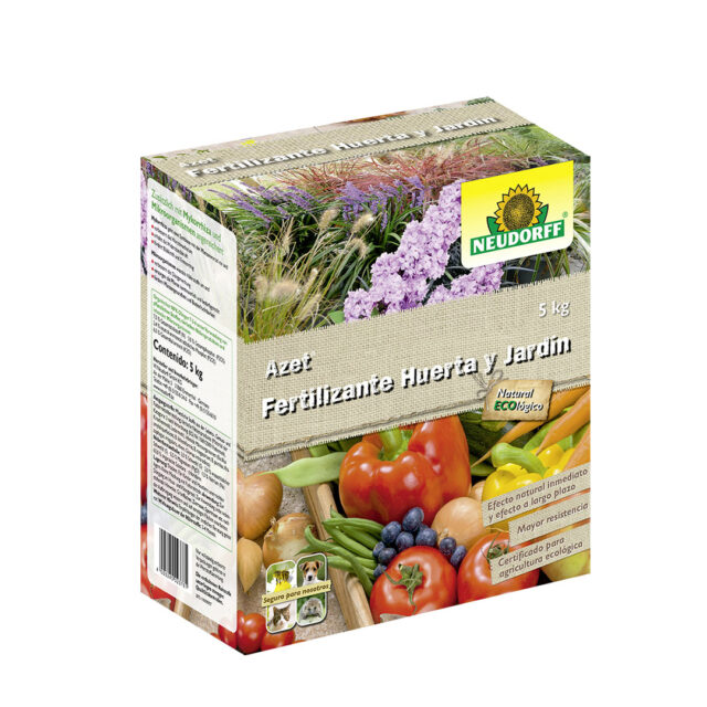 Azet Fertilizante Huerta y Jardín  de Neudorff 5 kg
